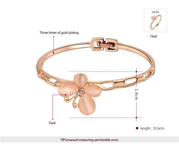 ROXI Gift Classic top Austria zircon Crystals luxury Bracelet - Image 3