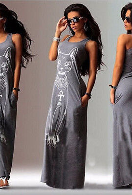 Women Summer  Casual Boho Long Maxi  Party Dress.