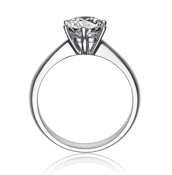 Gold Plated Ring With 18KGP Stamp Real White Gold Filled Ring - Image 4