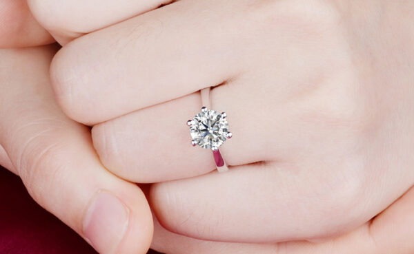Gold Plated Ring With 18KGP Stamp Real White Gold Filled Ring - Image 2