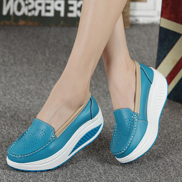 Genuine Leather Women's Shoes - Image 5
