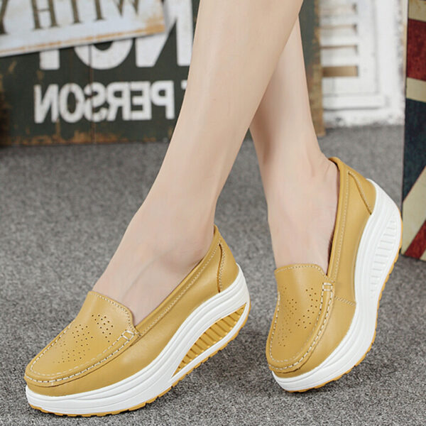 Genuine Leather Women's Shoes - Image 3
