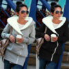 Autumn Winter Warm Zipper Up Women Hoodie - Image 5