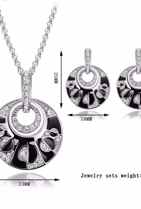 Diamond Crystal Jewelry Set