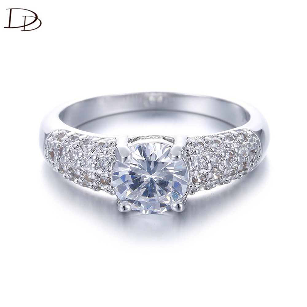 Shop 925 Sterling Silver Crystal Rings | Buy Now