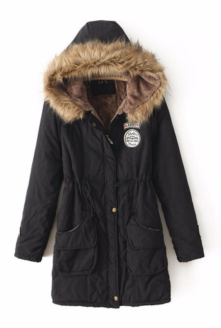 Long Style Cashmere Coat Fleece Plus Size