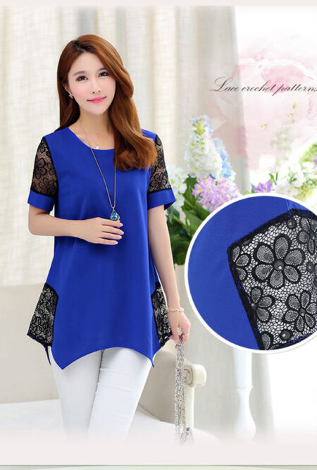 O-Neck Loose Plus Size Dress