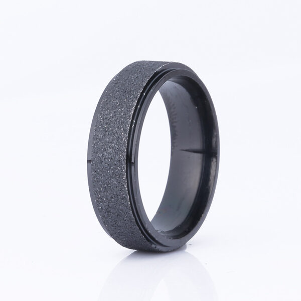 Titanium  High Quality  Frosted Rings for Men Women - Image 3