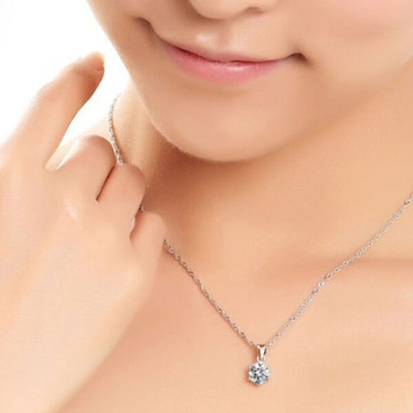 Silver Color Fashion Jewelry Set - Image 7