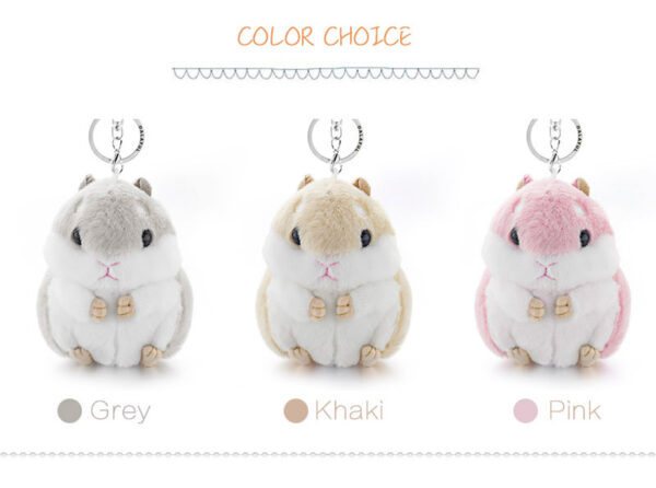 Mini Hamster Keyring Holder - Image 3