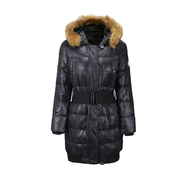Winter Warm Down Jacket Fur Collar