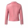Classic Leather Women's  Motorcycle  Jacket - Image 4
