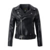 Classic Leather Women's  Motorcycle  Jacket