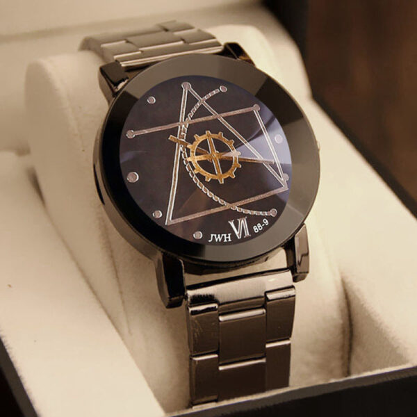 New Luxury  Fashion  Stainless Steel Watch For Men