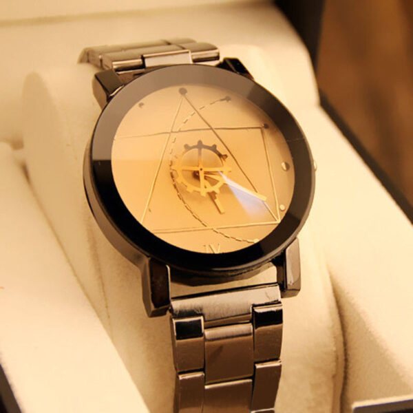 New Luxury  Fashion  Stainless Steel Watch For Men - Image 4
