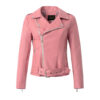 Classic Leather Women's  Motorcycle  Jacket - Image 2