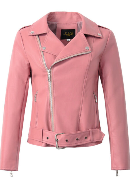 Classic Leather Women’s  Motorcycle  Jacket