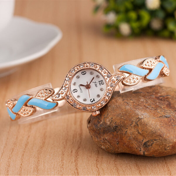 Luxury Crystal Bracelet Watch - Image 5