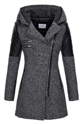 Warm Ladies Winter Hooded Coat