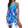 Two Piece Swimsuits With Chiffon Skirt - Image 5
