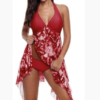 Two Piece Swimsuits With Chiffon Skirt - Image 4