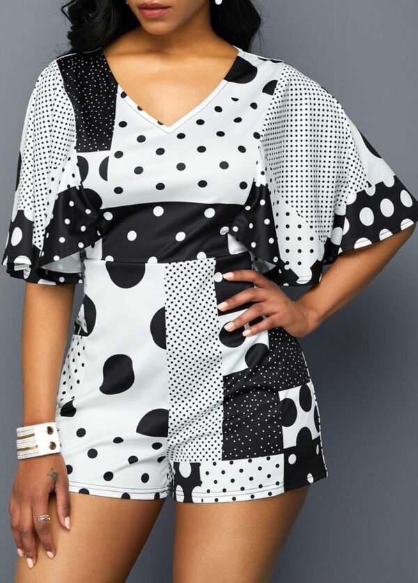 Lovely Dots & Print Two Piece