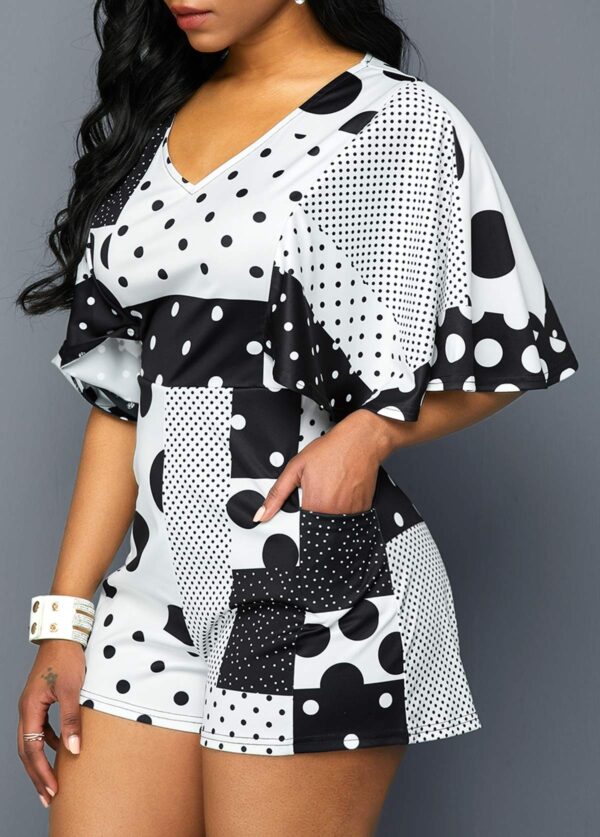Lovely Dots & Print Two Piece - Image 3