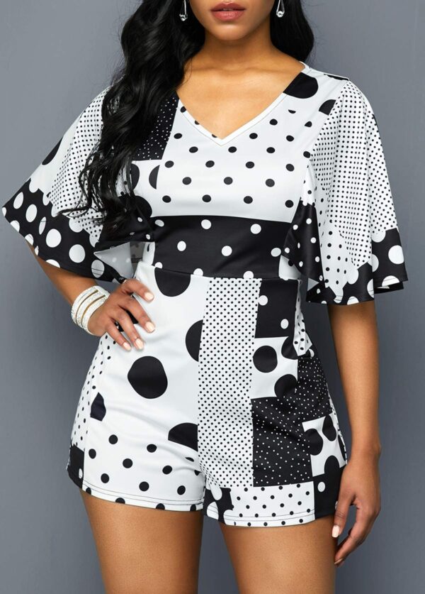 Lovely Dots & Print Two Piece - Image 2