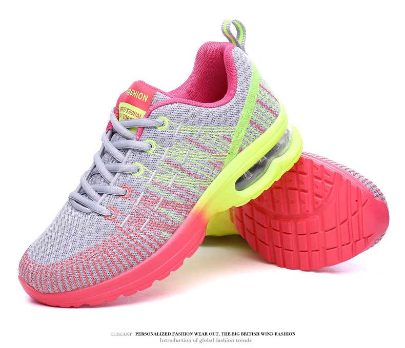 Gorgeous Women Casual Sneakers Air Cushion Breathable Trainers ...