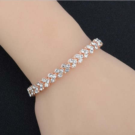 Enchanting  Roman Style Crystal Bracelet