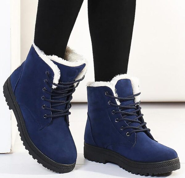 Comfortable  Warm Fur Plush Insole Women Winter Boots