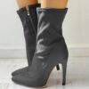 Gorgeous  Elastic Sock Stilletto Heel Boots - Image 3