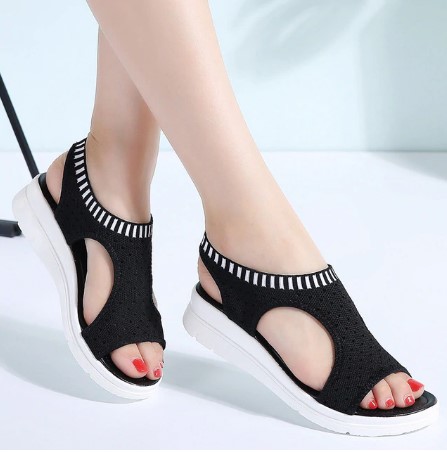 Comfortable Woman Summer Wedge Sandals - Fashion Design Store