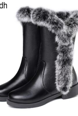 Low Heel Comfortable Warm Plush Insole Snow Boots