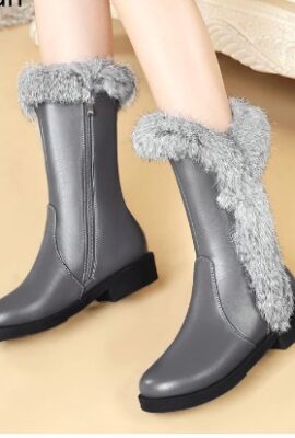 Low Heel Comfortable Warm Plush Insole Snow Boots
