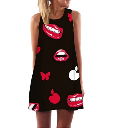 Gorgeous Printed Sleeveless Summer Tunic