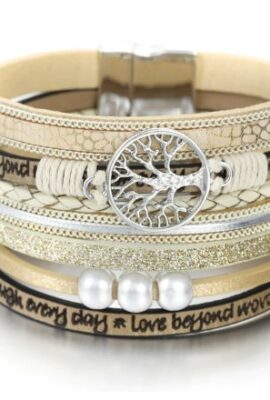 Love Beyond Words Multilayer Bracelet
